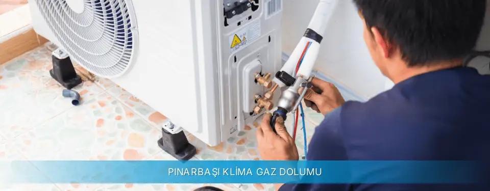 Pınarbaşı İlçemi Gree Klima Gaz Dolumu